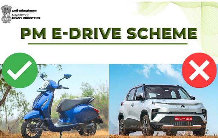 PM E-DRIVE Scheme (GS Paper 2, Government Policies)