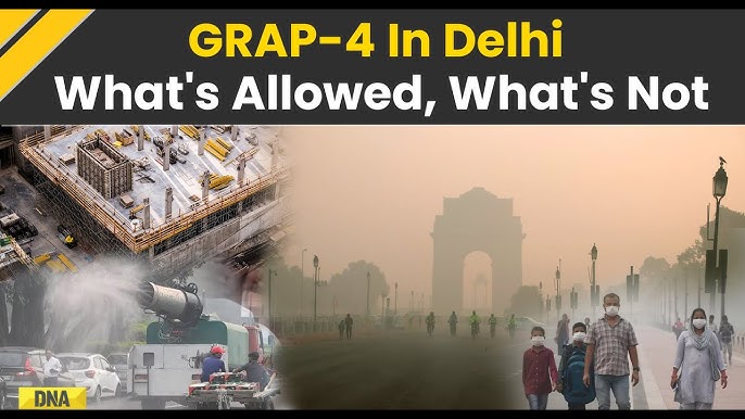 GRAP-4 Restrictions in Delhi (GS Paper 3, Environment)