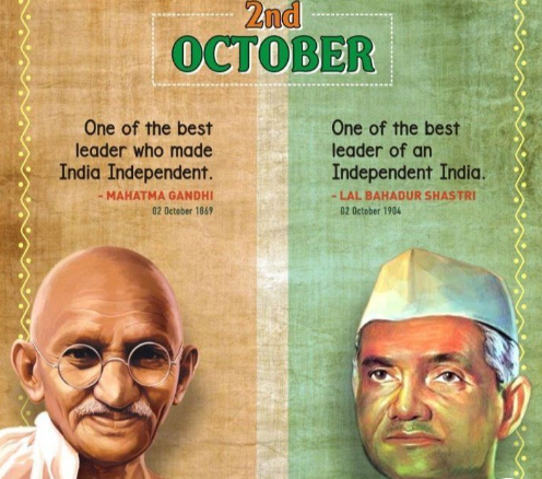 Birth Anniversary of Mahatma Gandhi and Lal Bahadur Shastri (GS Paper 1, Modern Indian History)