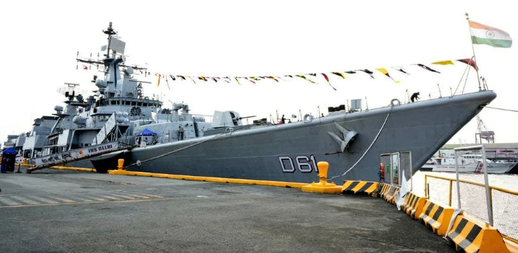 INS Delhi Honored as Top Ship of Eastern Fleet 2024 (GS Paper 3, Defence)